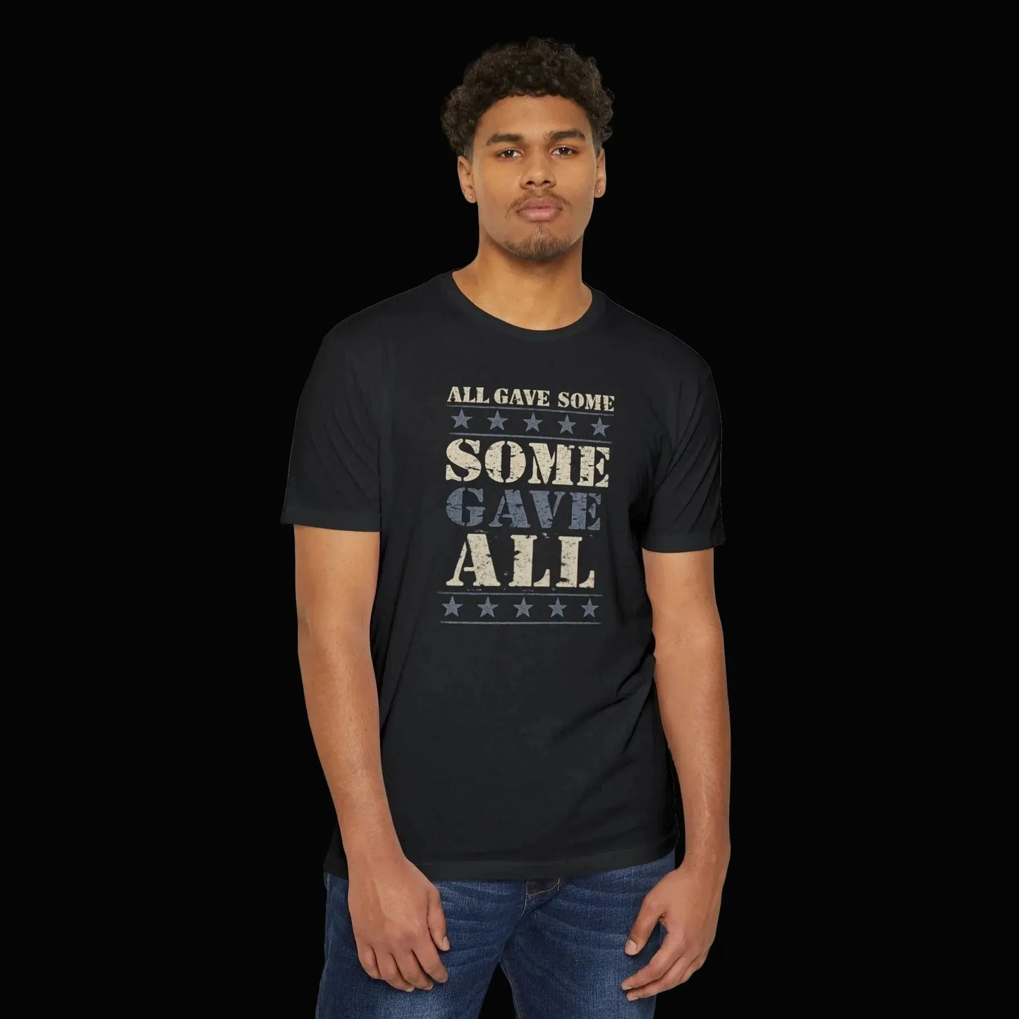 All Gave Some, Some Gave All T-Shirt — Patriotic Veterans Tribute Tee - LiberTees for All