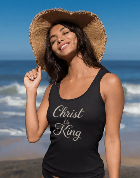 Christ is King Tank Top - LiberTees for All