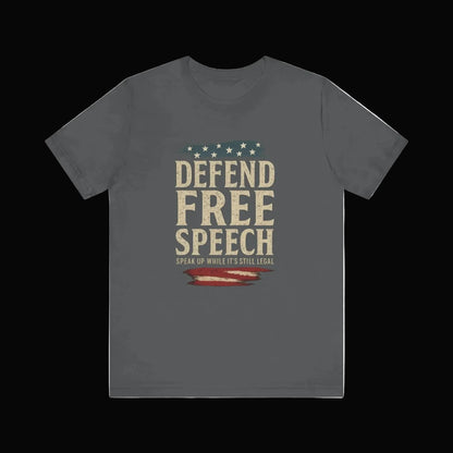 Defend Free Speech Tee - LiberTees for All