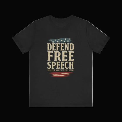 Defend Free Speech Tee - LiberTees for All