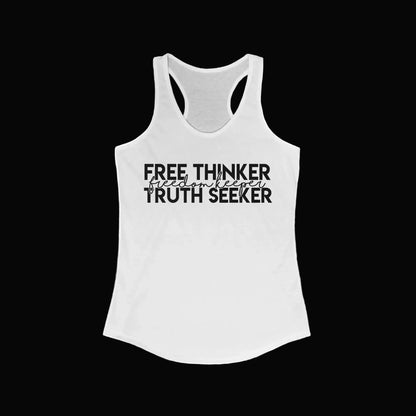 Free Thinker, Truth Seeker Tank - LiberTees for All