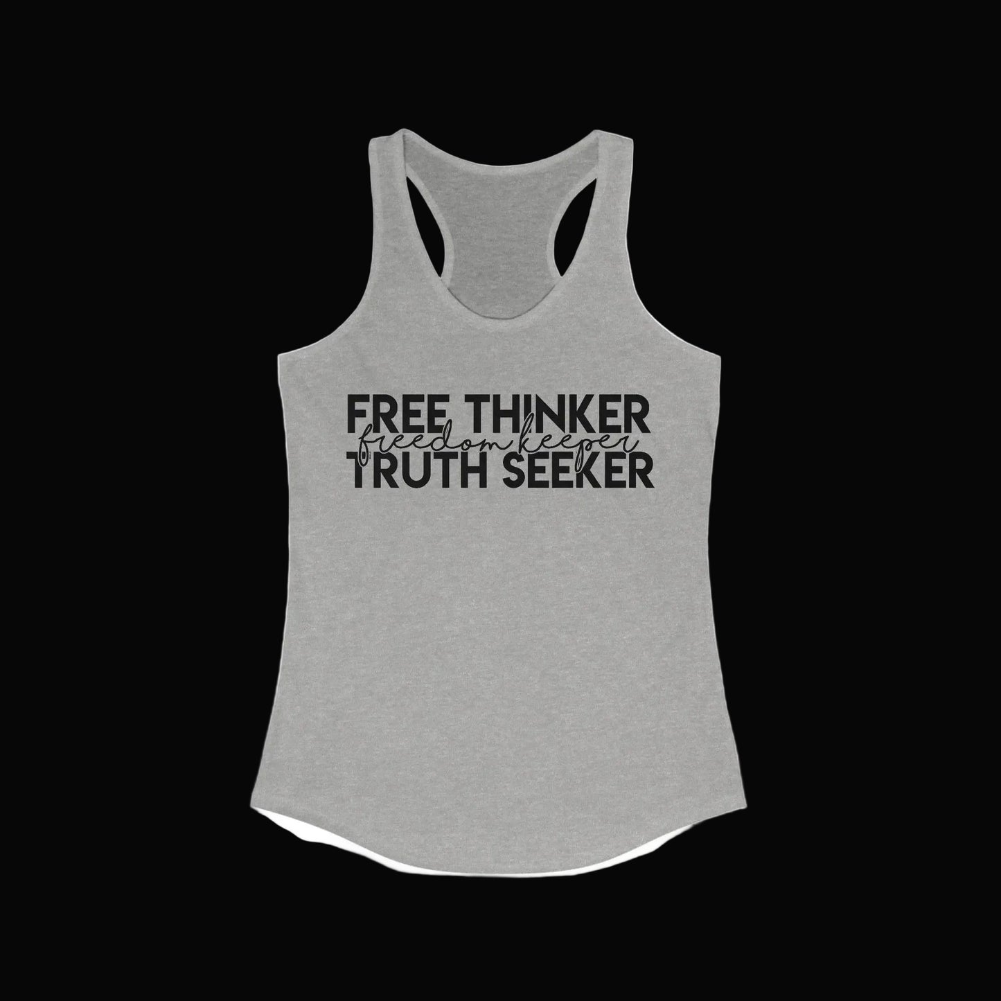 Free Thinker, Truth Seeker Tank - LiberTees for All