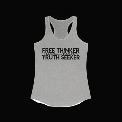 Free Thinker, Truth Seeker Tank - LiberTees for All