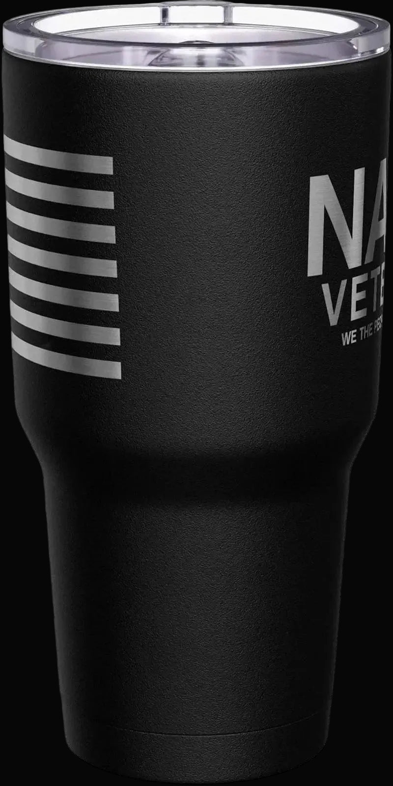  - Navy Veteran Travel Mug - American Flag Coffee Tumbler - Military Double Insulated Tumbler - 30 Oz - LiberTees for All